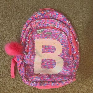 Justice Letter B Backpack